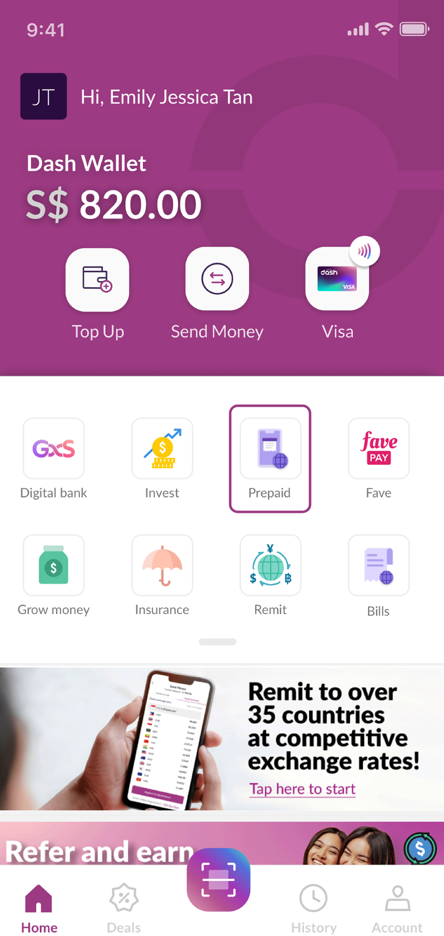 Prepaid/Bills