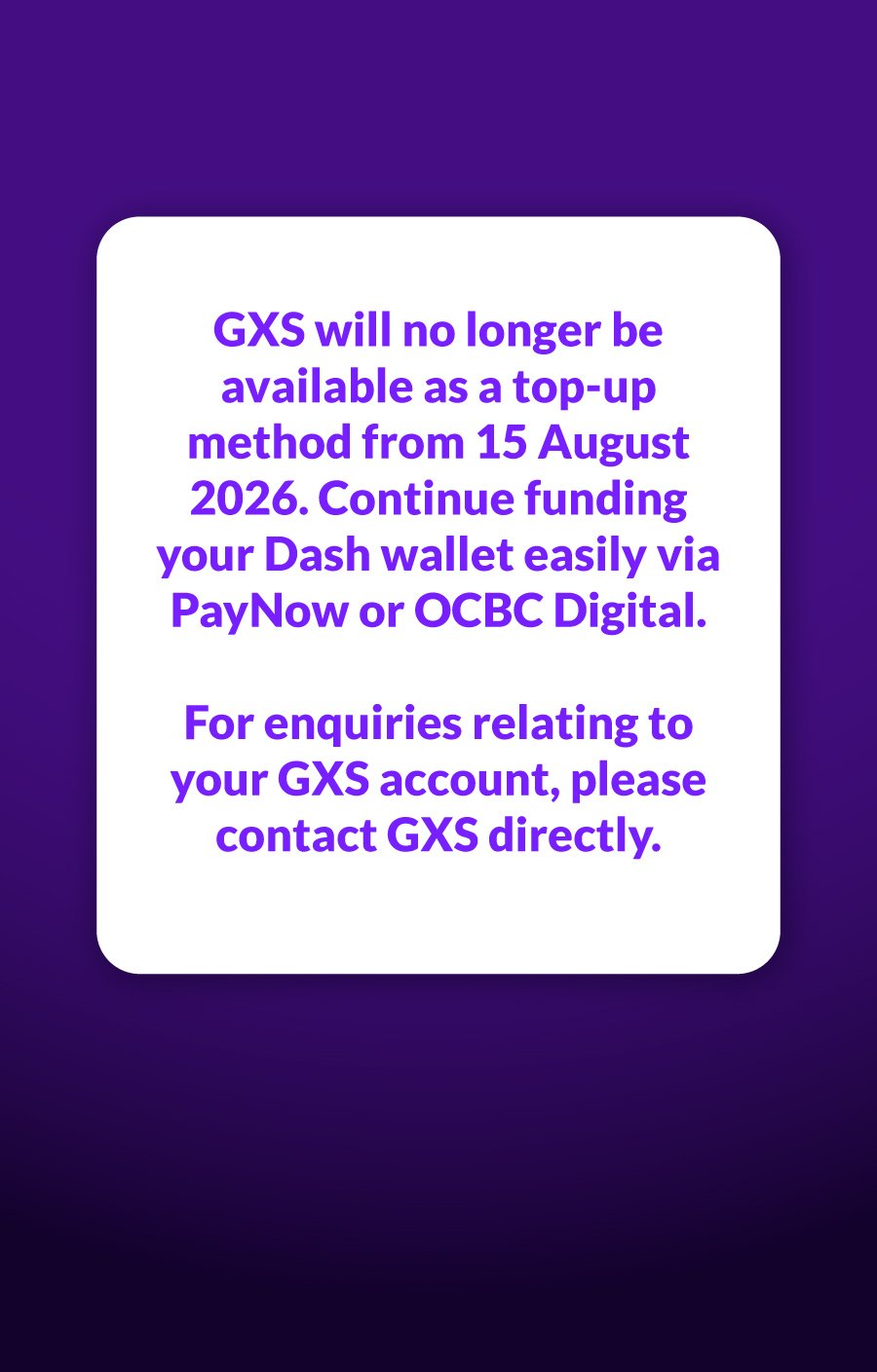 mobile banner