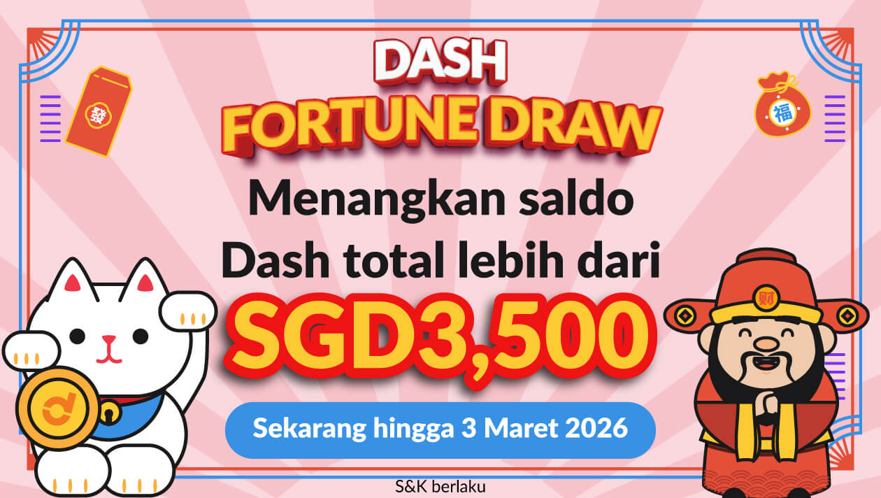 Dash Fortune Draw - Lunar New Year 2026